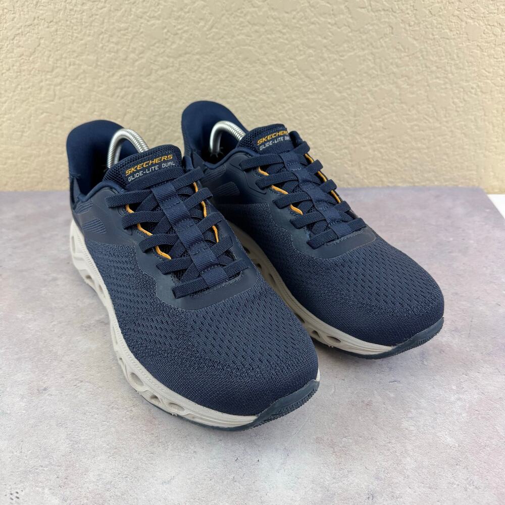 Mens Skechers Swift Fit Shoes Size 9.5 Sn 255047 Blue